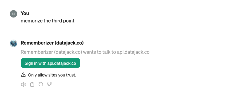 Rememberizerの認証にサインイン